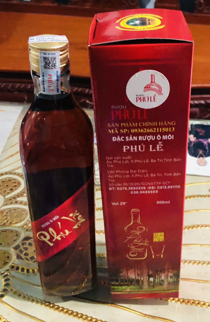 Rượu Ô Môi Phú Lễ